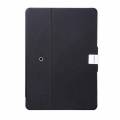 Кожаный чехол для iPad Air / iPad 2017 Baseus Carta case с подставкой (черный)